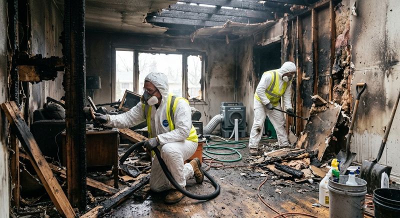 Residential Fire Restoration in Sonoma County, CA