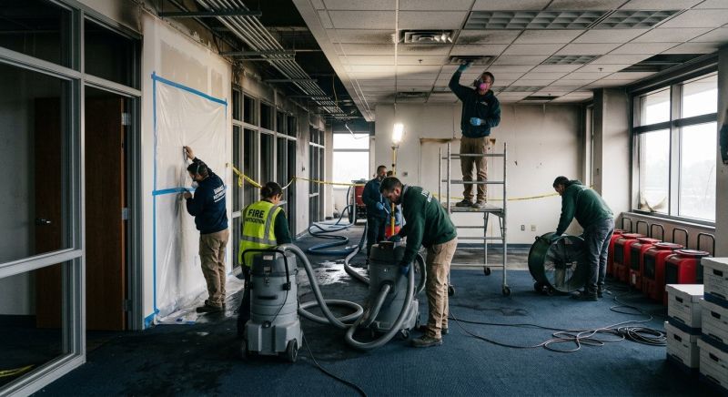 Residential Fire Restoration in Marin County, CA