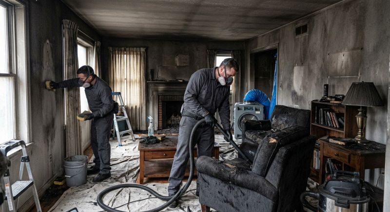 Smoke Damage Removal in Marin County, CA