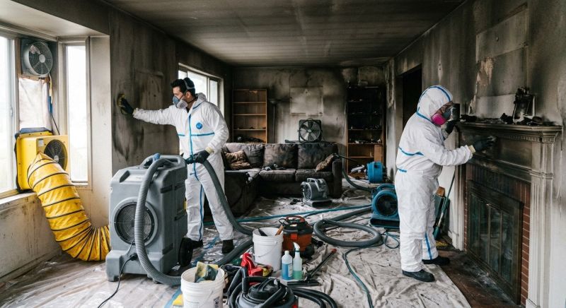 Smoke Damage Removal in Santa Rosa, CA